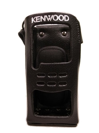 vue du KENWOOD housse en cuir rigide avec clip métal-clavier pour NX200