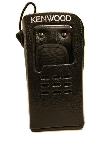 vue du KENWOOD housse en cuir rigide avec clip rotatif-sans clavier pour NX200