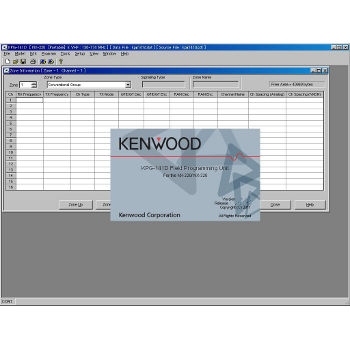 vue du KENWOOD Logiciel pour série NX