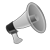icone megaphone accessoires