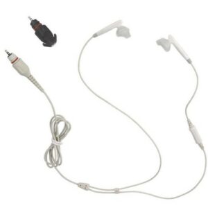 Kit oreillette bluetooth blanc